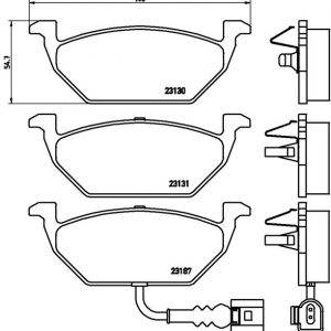 Brembo Brake Pads (Front)