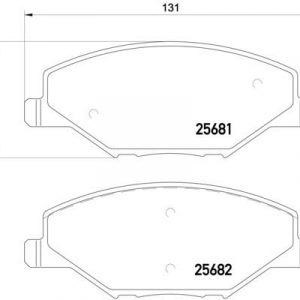 Brembo Brake Pads (Front)