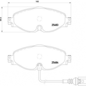 Brembo Brake Pads (Front)