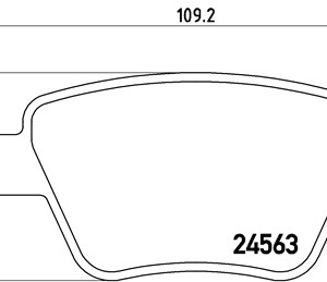 Brembo Brake Pads (Rear)