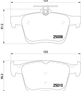 Brembo Brake Pads (Rear)